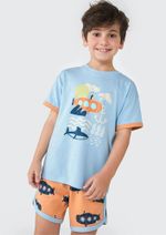 Pijama Curto Infantil Menino Estampado