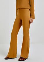 Calça Feminina Flare Em Viscose Com Elastano