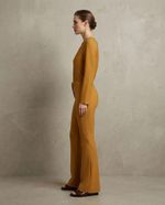 Calça Feminina Flare Em Viscose Com Elastano