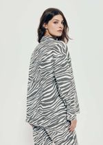 Camisa Feminina De Sarja Animal Print