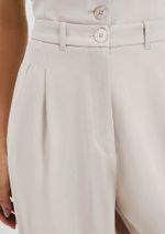 Calça Feminina Alfaiataria Carrot Cintura Alta Hering + Nv