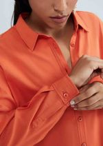 Camisa Feminina Manga Longa Em Viscolinho