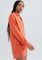 Camisa Feminina Manga Longa Em Viscolinho