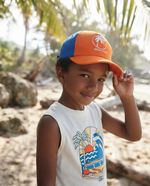 Boné Sarja Infantil Menino Estampado