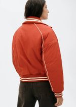 Jaqueta Feminina Bomber Contrastante