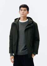 Jaqueta Parka Masculina Com Capuz