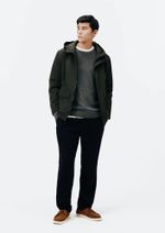 Jaqueta Parka Masculina Com Capuz