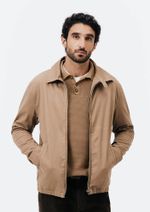 Jaqueta Masculina Reta Em Sarja