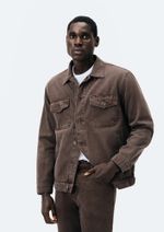 Jaqueta Trucker Masculina Em Sarja