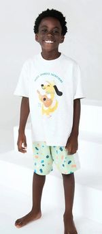 Pijama Infantil Menino Curto Estampado