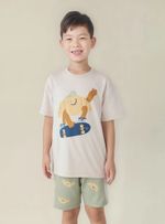 Pijama Infantil Menino Curto Estampado
