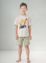 Pijama Infantil Menino Curto Estampado