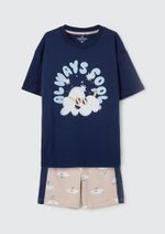 Pijama Infantil Menino Curto Estampado