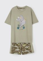 Pijama Infantil Menino Curto Estampado