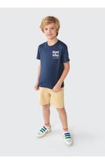 Bermuda Infantil Regular Menino Em Moletom