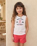 Conjunto Curto Infantil Menina
