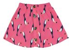 Shorts-saia Infantil Listrado Em Algodão