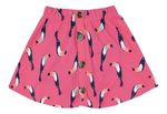 Shorts-saia Infantil Listrado Em Algodão