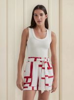 Shorts Feminino Clochard Estampado