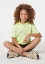 Blusa Infantil Menina Esportiva Com Capuz