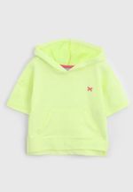 Blusa Infantil Menina Esportiva Com Capuz