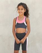 Conjunto Curto Infantil Menina Esportivo