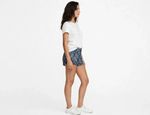 Shorts Jeans Estampado Feminino