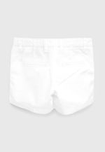 Shorts Menina Em Sarja Alfaiataria