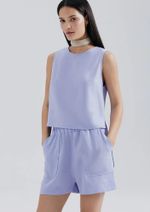 Shorts Feminino Em Viscose Creponada