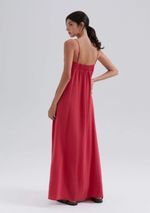 Vestido Midi Em Modal