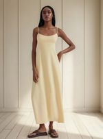 Vestido Midi Em Modal
