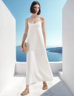 Vestido Midi Em Modal