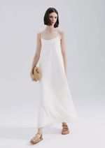 Vestido Midi Em Modal
