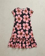 Vestido Midi Infantil Menina Em Viscose