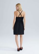 Vestido Curto Alças Finas Em Viscolinho
