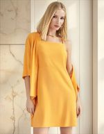 Vestido Curto Alças Finas Em Viscolinho