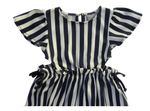 Vestido Infantil Em Ribana Com Elastano