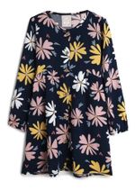 Vestido Curto Infantil Com Botões Toddler