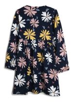 Vestido Curto Infantil Com Botões Toddler