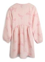 Vestido Curto Infantil Com Botões Toddler