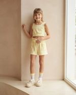 Shorts Básico Infantil Menina Clochard Em Malha Atoalhada