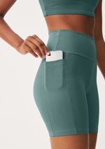 Bermuda Feminina Esportiva Biker Com Fio Lycra®