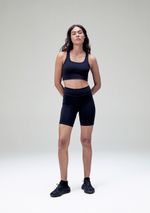Bermuda Esportiva Feminina Biker Com Fio Lycra®