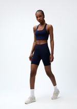 Bermuda Esportiva Feminina Biker Com Fio Lycra®
