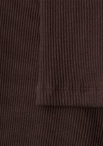 Calça Legging Infantil Menina Em Ribana Canelada Marrom