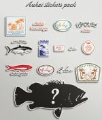 Aukai® Stickers Pack