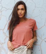 Camiseta Feminina Stamped by the Sea Vieira