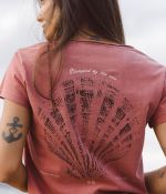 Camiseta Feminina Stamped by the Sea Vieira
