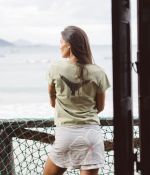 Camiseta Feminina Rabo Galo do Alto | Verde Pistache