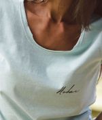 Camiseta Feminina Polvo | Azul Piscina
